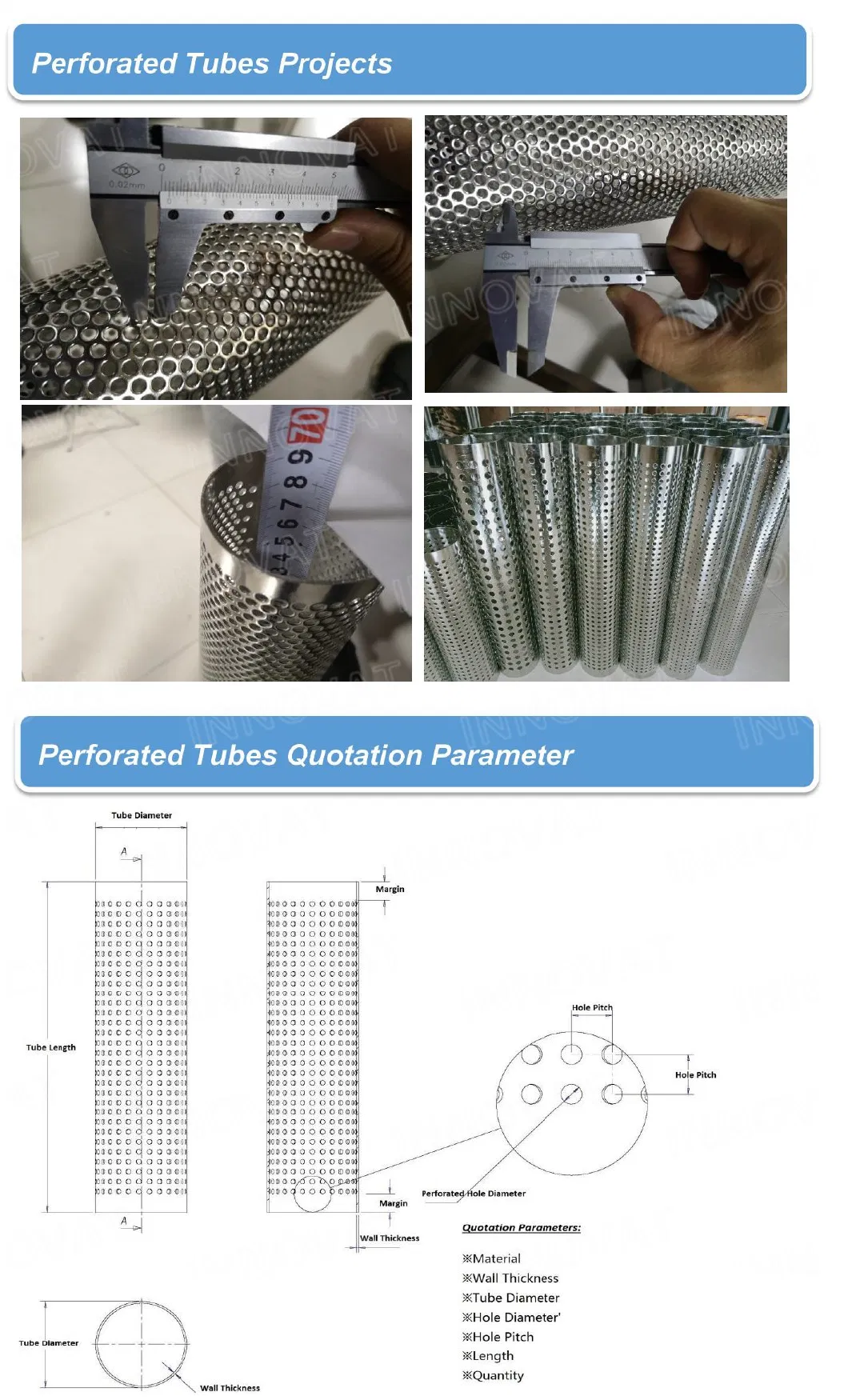 Stainless Steel Perforated Net Filter Wire Mesh /Perforated Tube/Perforated Filter/ Cone