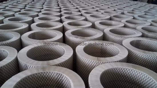 Filtro de cilindro e filtro cônico para sistema de entrada de ar de turbina a gás, eficiência F7 ~ F9