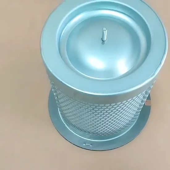 Suporte à personalização Filtro de ar da bomba de filtro químico de formato redondo de alta qualidade