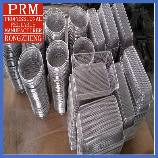 Tubo de filtro de malha de arame de aço inoxidável/cilindro de filtro/escorredor de filtro